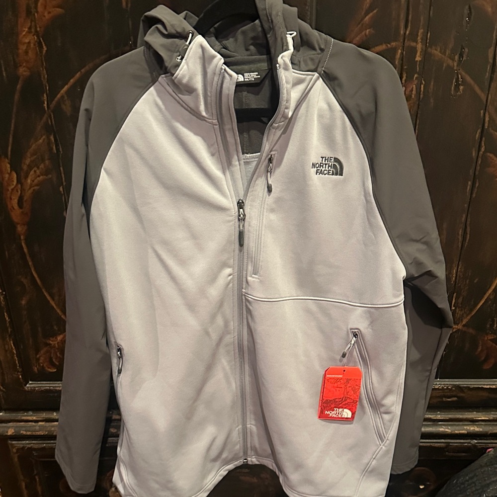 The North Face Men's vintage Two-Tone Gray Performance Jacket